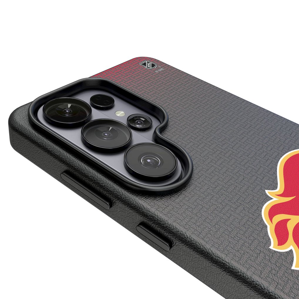 Calgary Flames Keyscaper Linen Galaxy Magnetic Bump Case