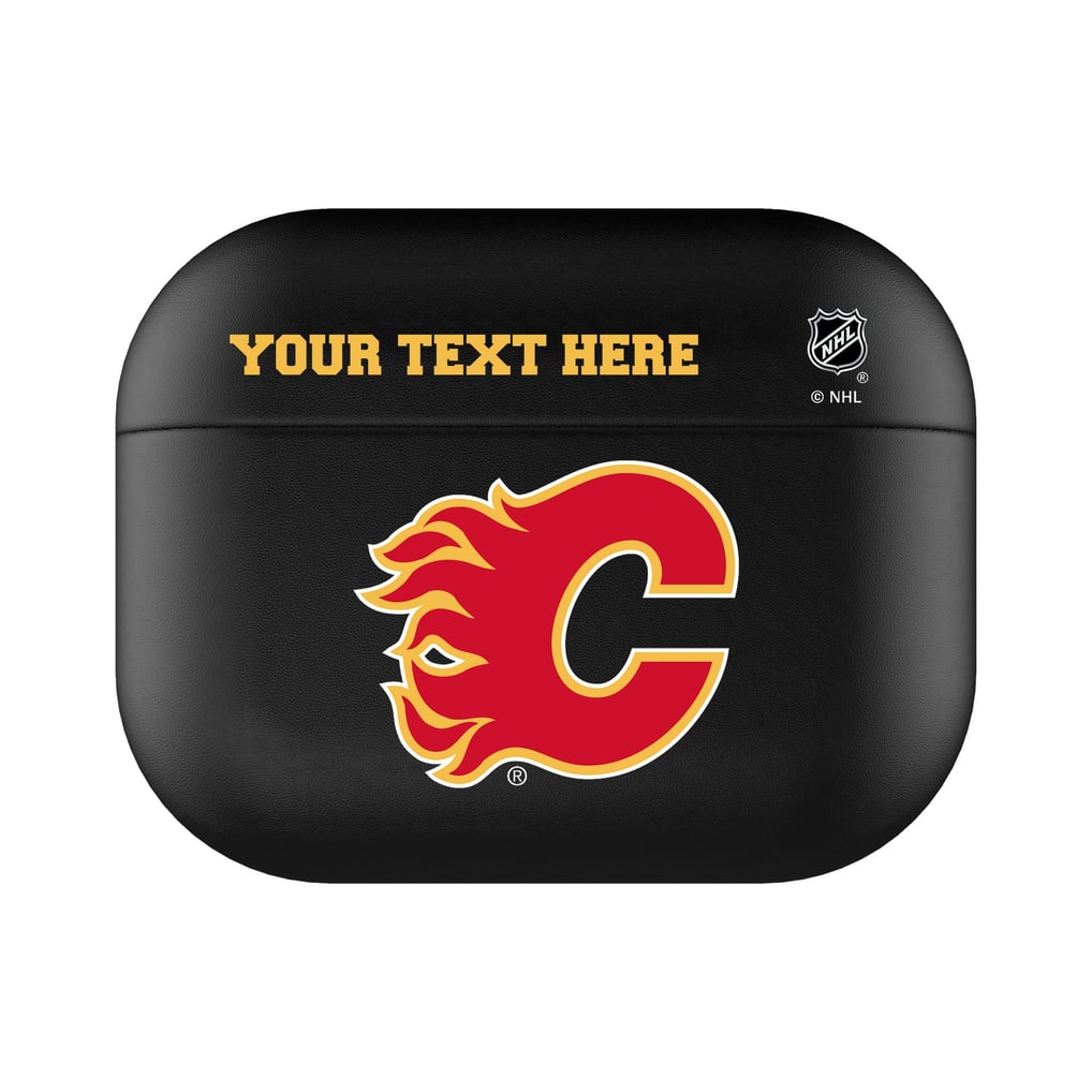  Calgary Flames Keyscaper Personalized AirPods Pro Case