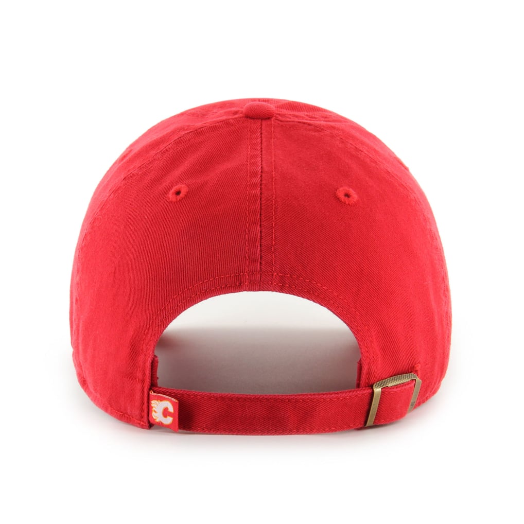  Calgary Flames '47 Core Logo Clean Up Adjustable Hat - Red