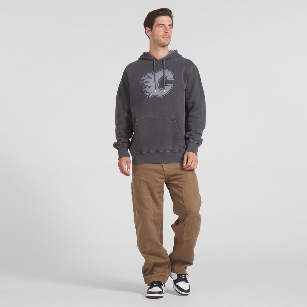 Calgary Flames Fanatics Made in Canada Pullover Hoodie - Black