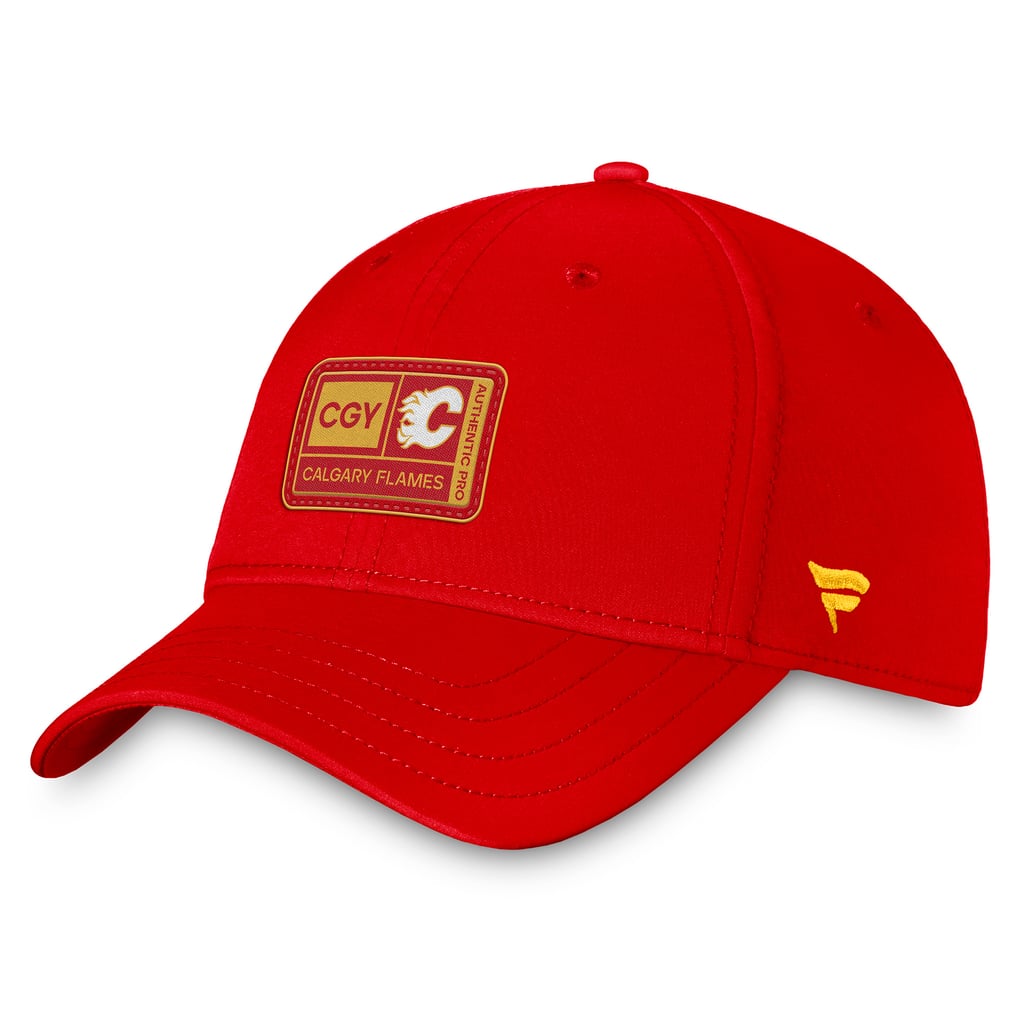  Calgary Flames Fanatics Authentic Pro Training Camp Flex Hat – Red