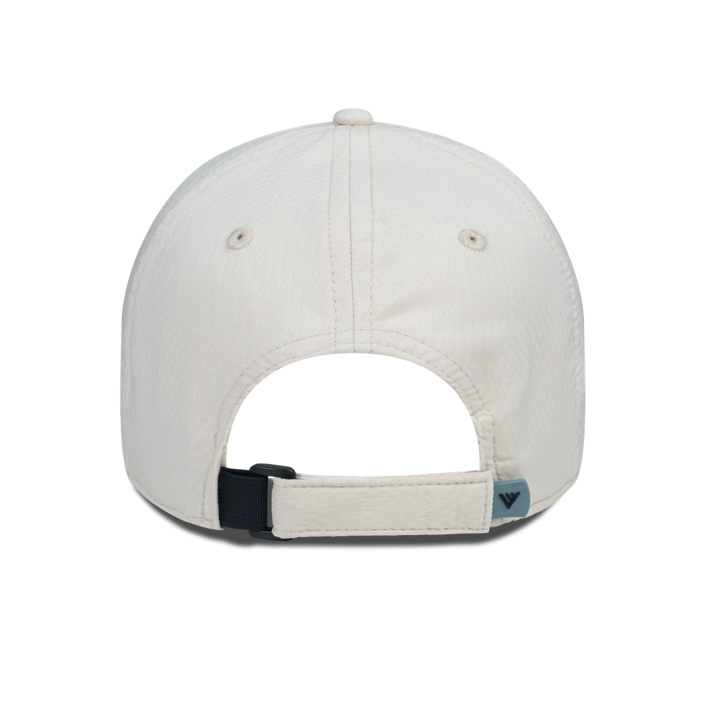  Calgary Flames Men's Levelwear Faux Leather Patch Unstructured Adjustable Hat - Cream