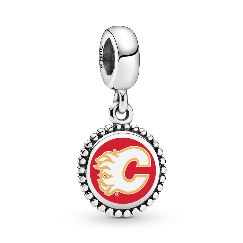 Calgary Flames Pandora Modern Color Dangle Charm