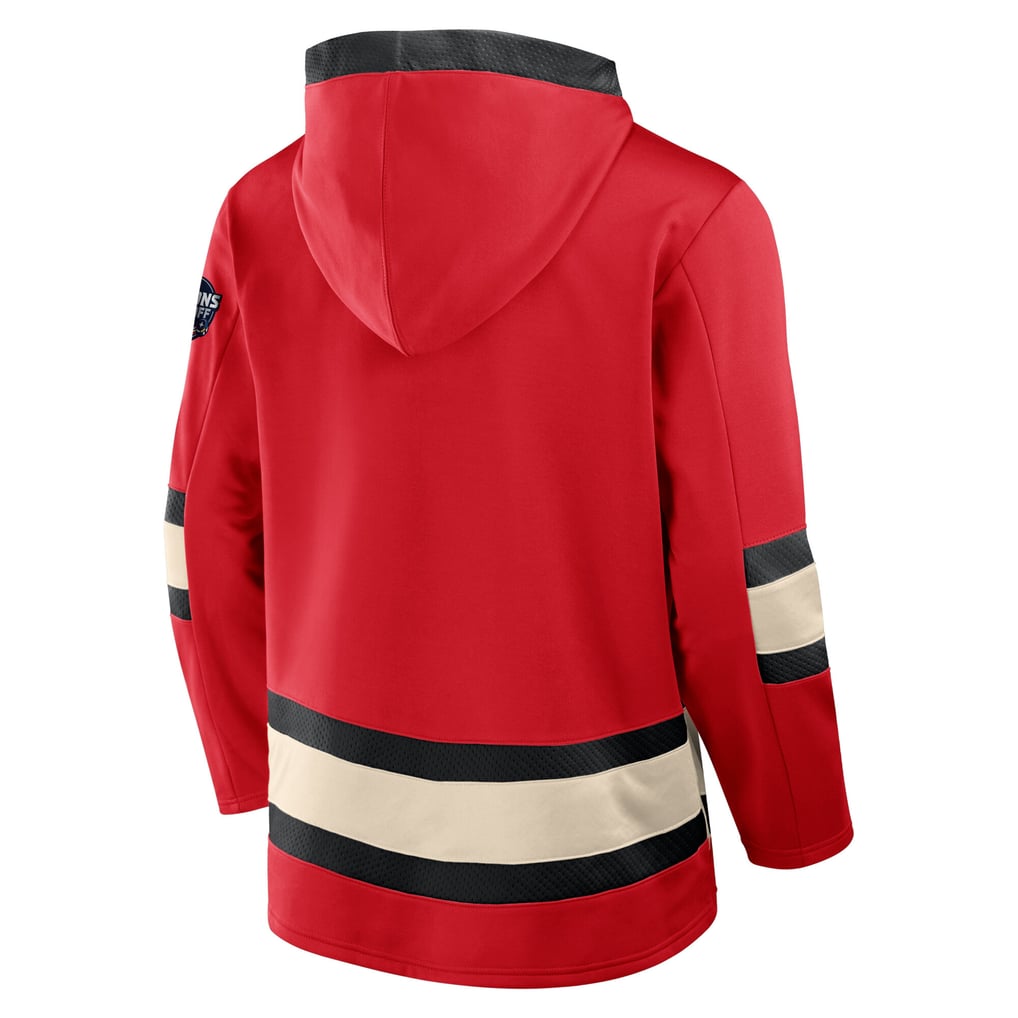 Canada Fanatics 2025 4 Nations Face-Off Inside Line Pullover Hoodie - Athletic Red