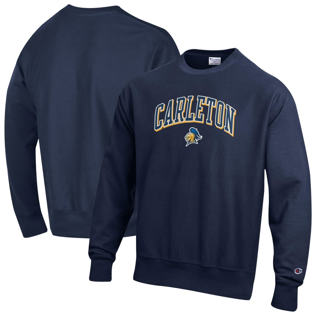 Carleton Knights Champion Reverse Weave Sweatshirt - Navy