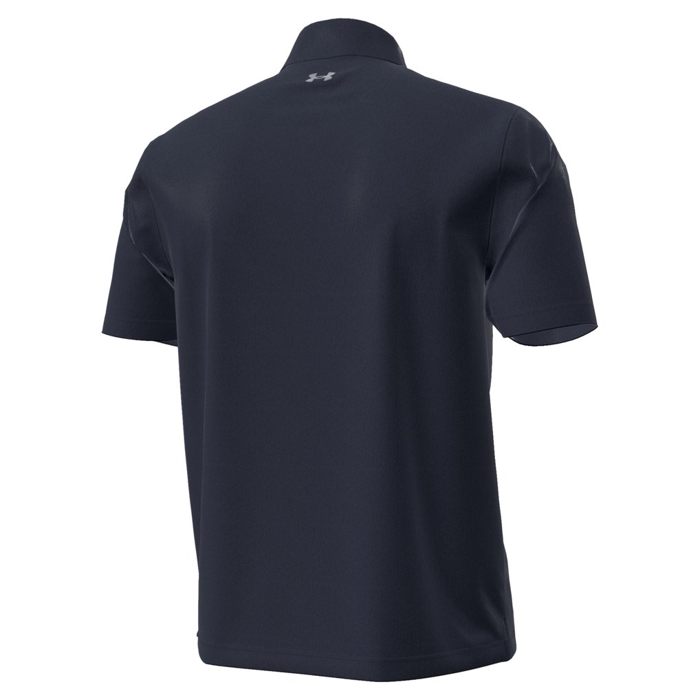 Carleton Knights Under Armour  Aura Solid Polo - Navy