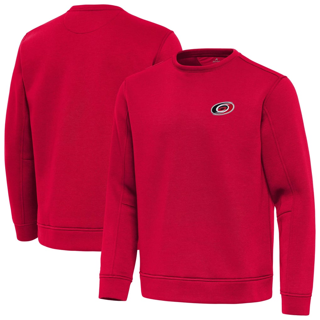 Carolina Hurricanes Antigua Relevant Lightweight Pullover Sweatshirt - Red