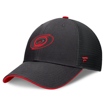 Carolina Hurricanes Fanatics Fundamental Limits Trucker Adjustable Hat - Black