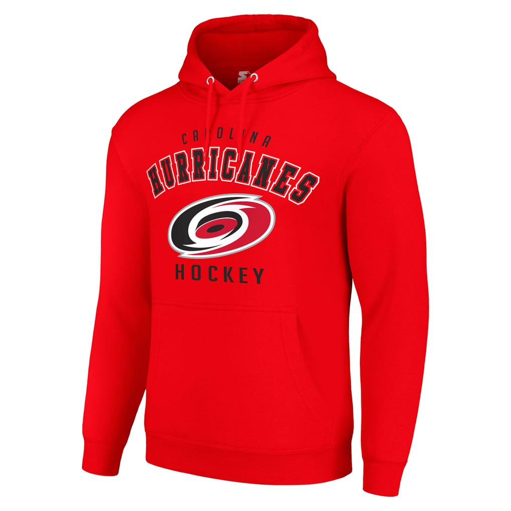 Carolina Hurricanes Starter  Logo Pullover Hoodie - Red