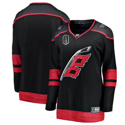  Carolina Hurricanes Fanatics Women's 2026 Stanley Cup Final Home Breakaway Jersey - Black
