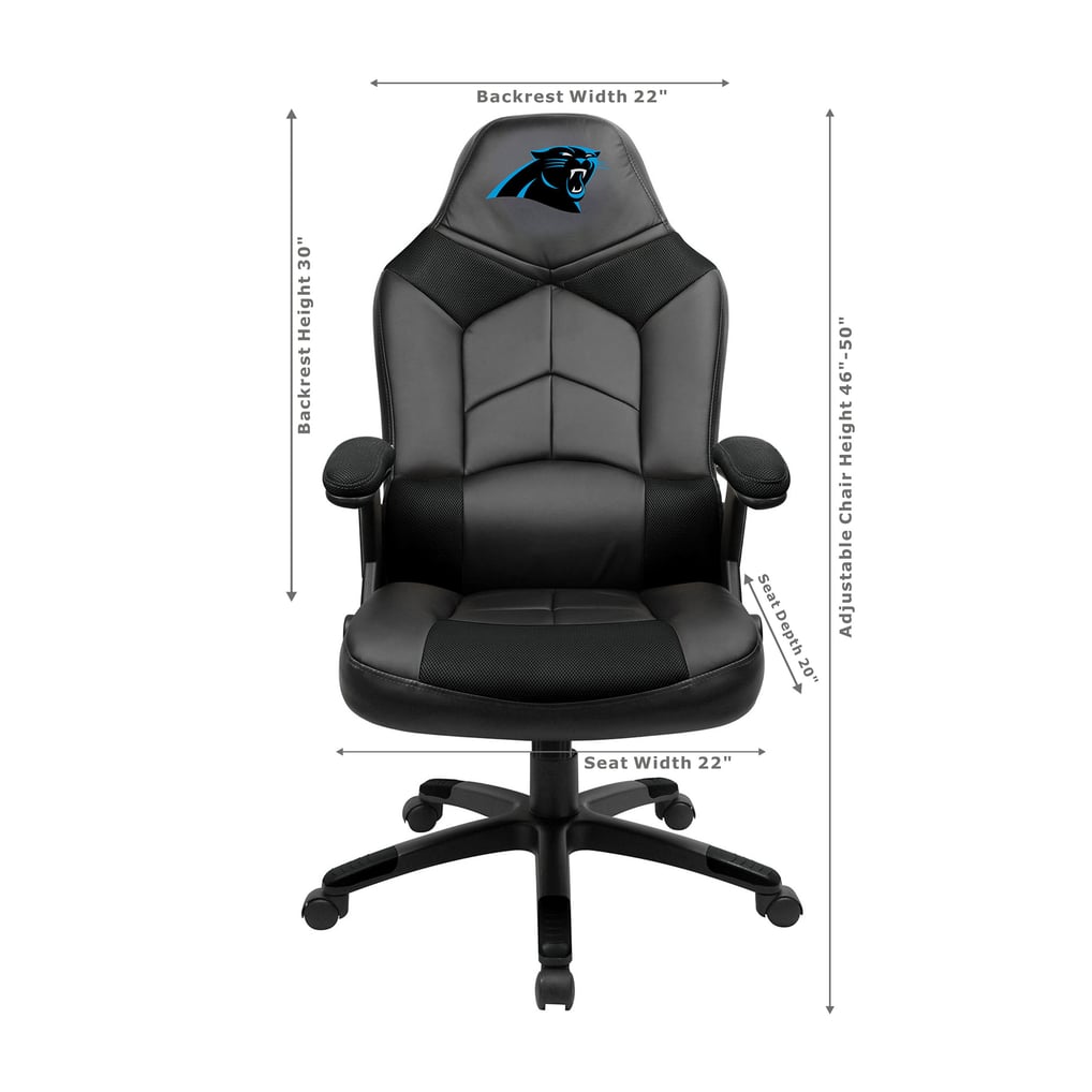 Carolina Panthers Oversized Gaming Chair - Black
