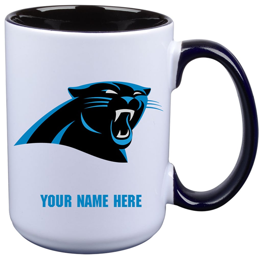 Carolina Panthers 15oz. Personalized Ceramic Mug