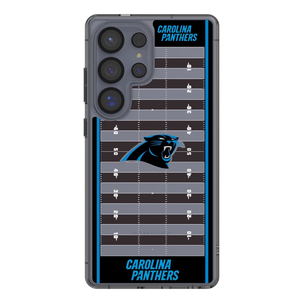 Carolina Panthers Galaxy Clear Field Design Case