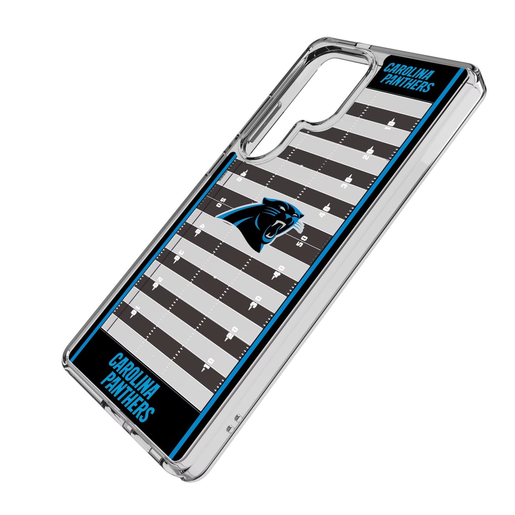 Carolina Panthers Galaxy Clear Field Design Case
