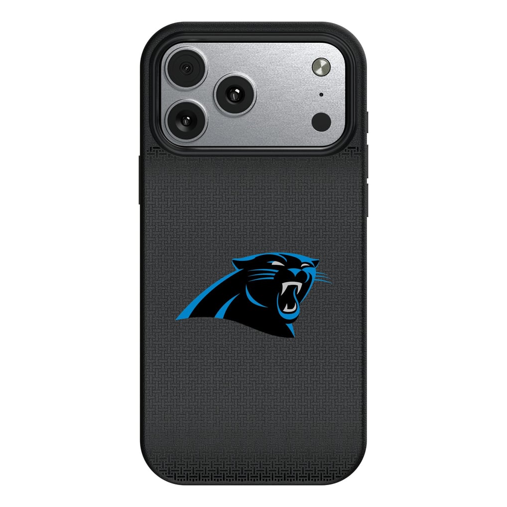 Carolina Panthers Linen Logo iPhone Magnetic Bump Case