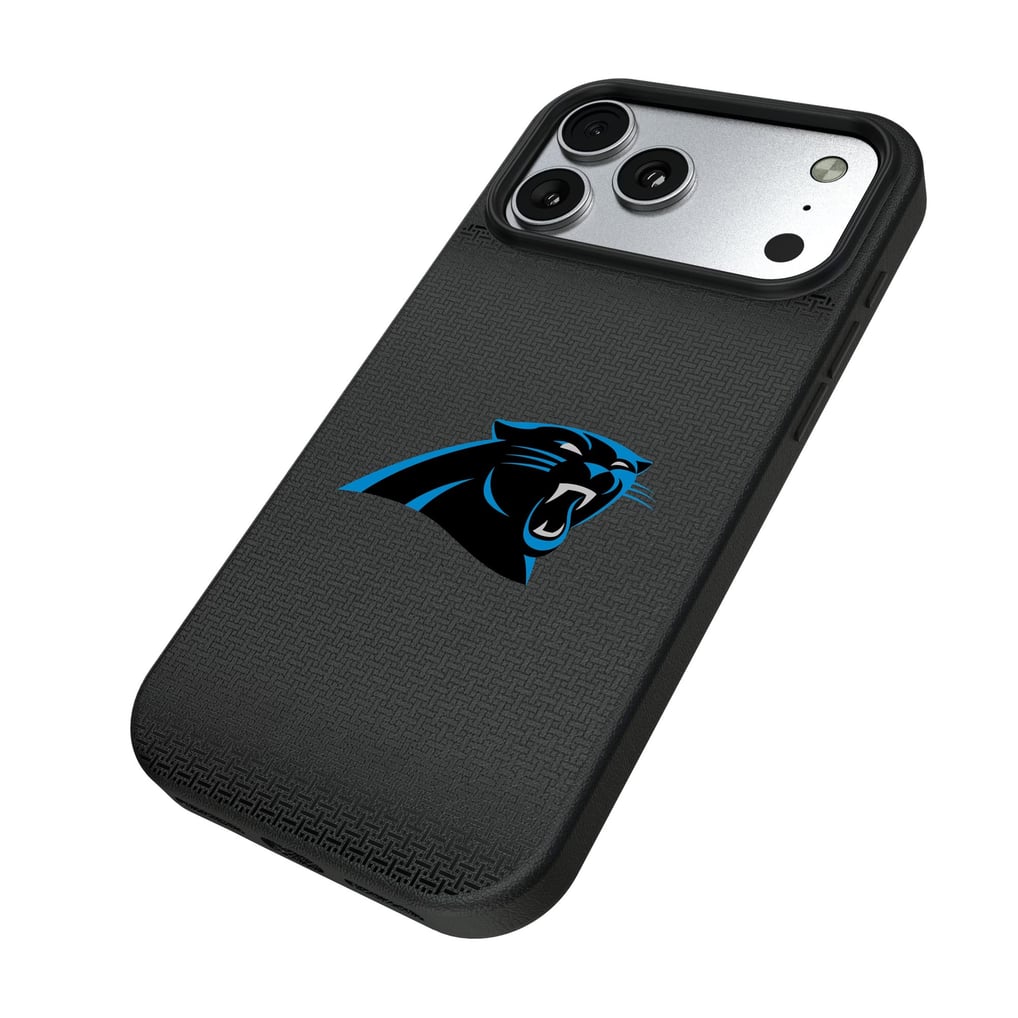 Carolina Panthers Linen Logo iPhone Magnetic Bump Case