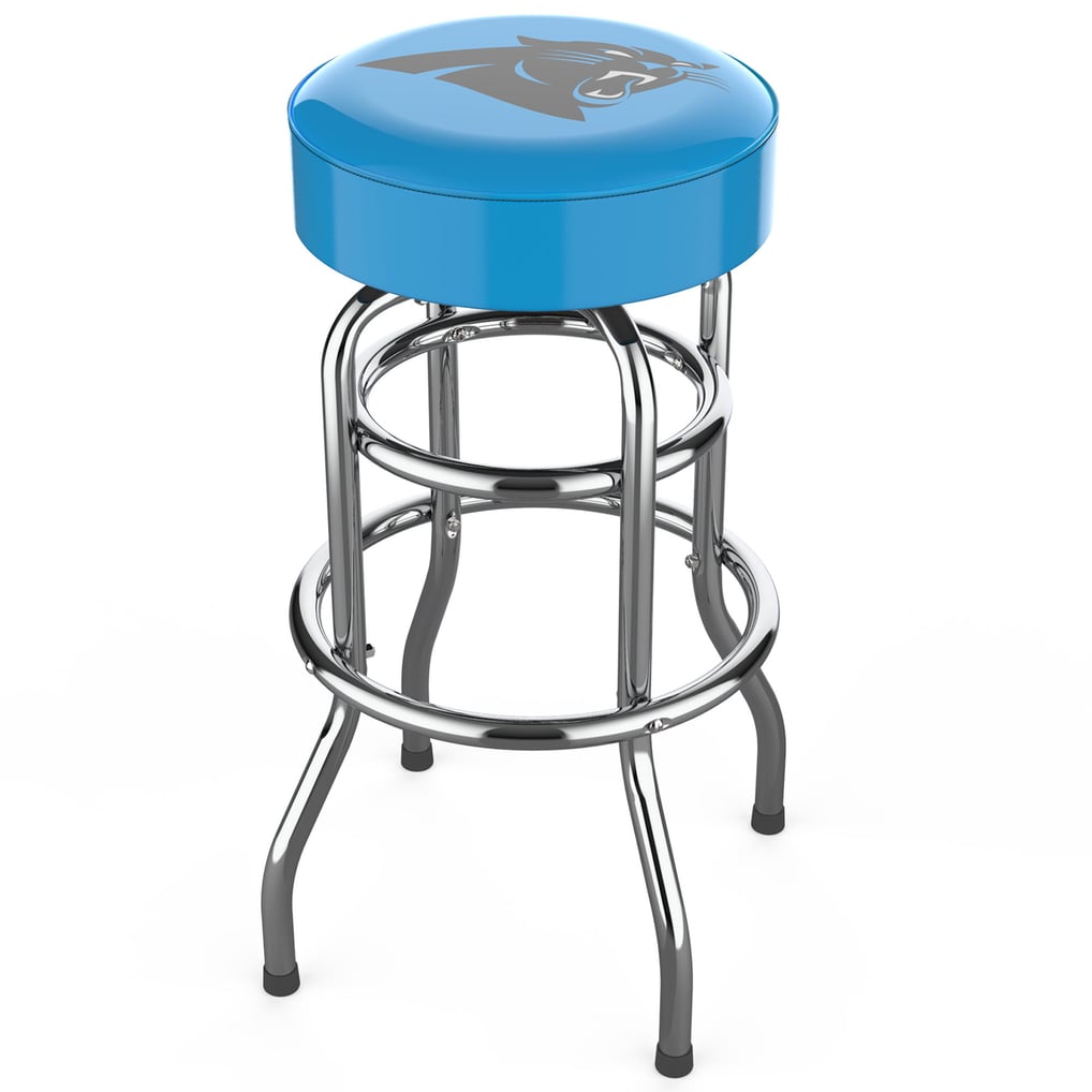  Carolina Panthers Imperial Team Chrome Bar Stool