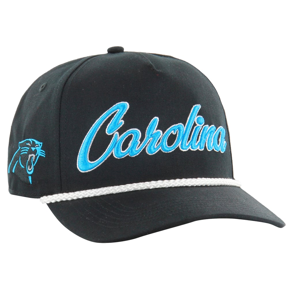 Carolina Panthers '47 Overhand Hitch Adjustable Hat - Black
