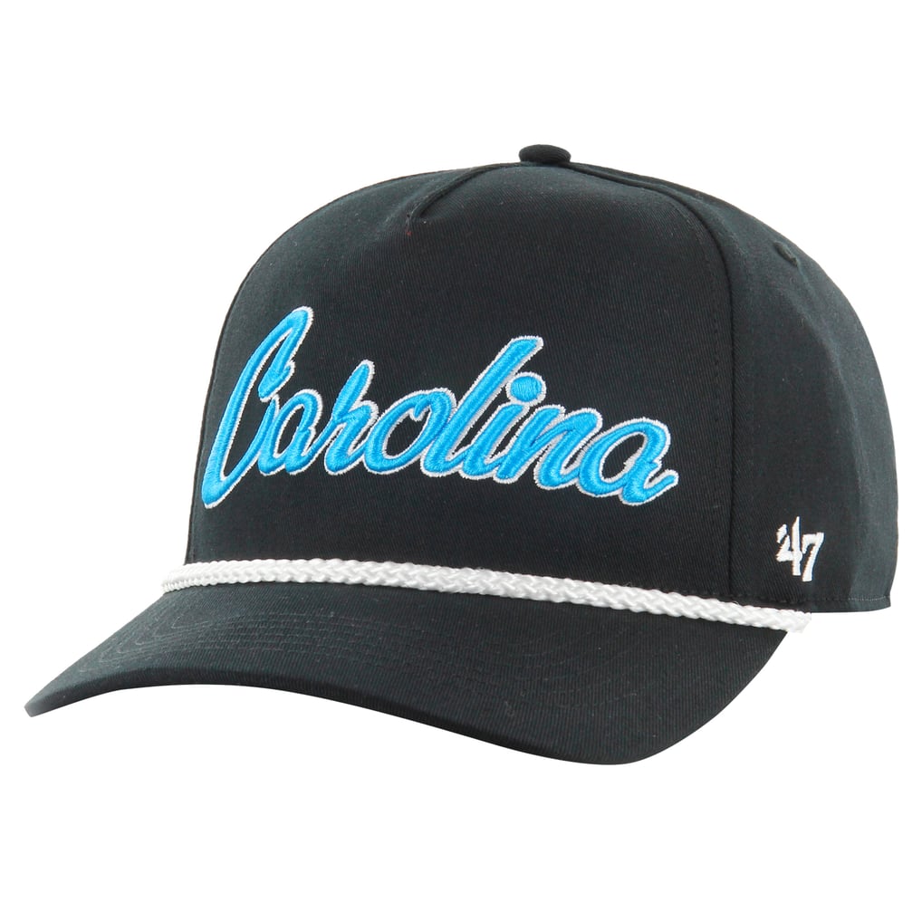 Carolina Panthers '47 Overhand Hitch Adjustable Hat - Black