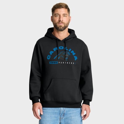 Carolina Panthers Fanatics Delay of Game Legacy Pullover Hoodie - Black