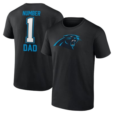 Carolina Panthers Fanatics Father's Day T-Shirt - Black
