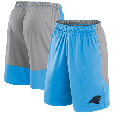 Carolina Panthers Fanatics Big & Tall Team Logo Shorts - Blue