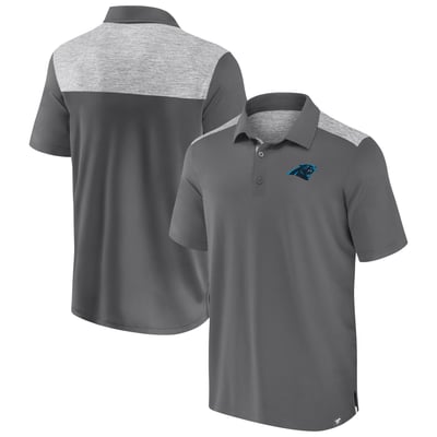 Carolina Panthers Fanatics Long Shot Polo - Gray