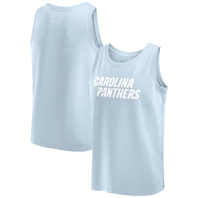 Carolina Panthers Fanatics Elements Tank Top - Light Blue