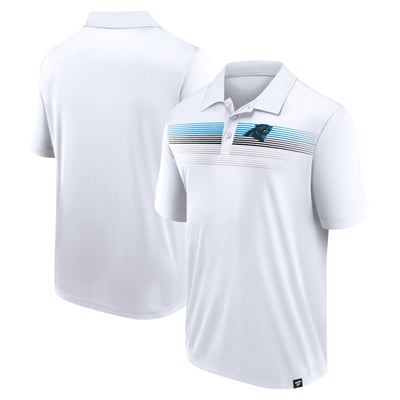 Carolina Panthers Fanatics Victory For Us Interlock Polo - White