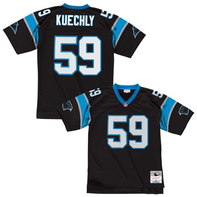 Luke Kuechly Carolina Panthers Mitchell & Ness 2013 Legacy Throwback Replica Jersey - Black