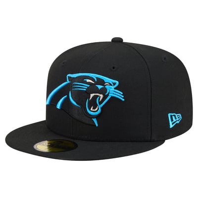 Carolina Panthers New Era 59FIFTY Fitted Hat - Black