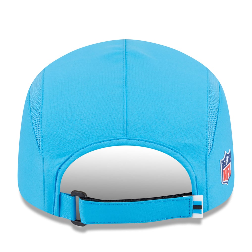 Carolina Panthers New Era 2025 Sideline  Runner Adjustable Hat - Blue