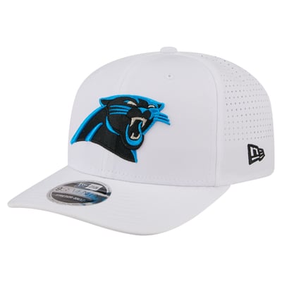 Carolina Panthers New Era Name Plate 9SEVENTY Adjustable Hat - White