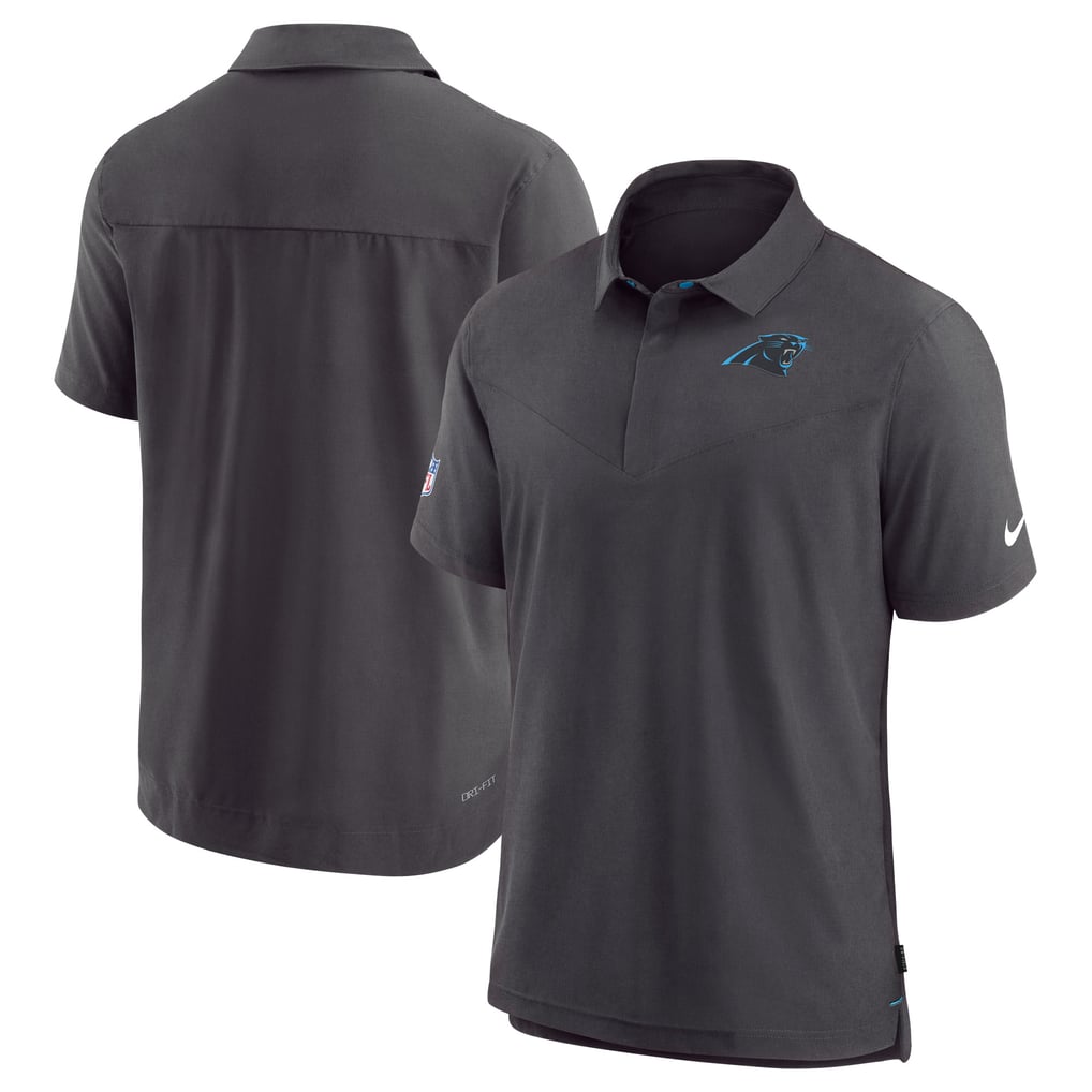 Carolina Panthers Nike Sideline Lockup Performance Polo - Black