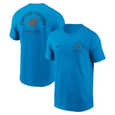 Carolina Panthers Nike Split Logo T-Shirt - Blue