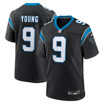 Bryce Young Carolina Panthers Nike Team Game Jersey - Black