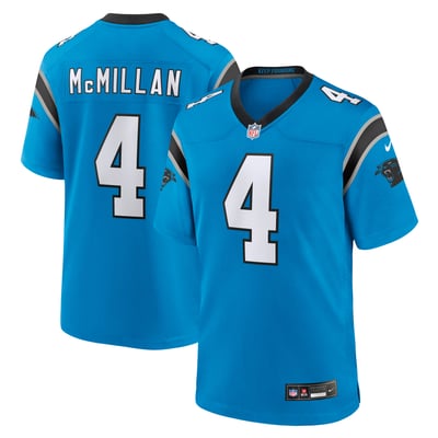Tetairoa McMillan Carolina Panthers Nike Alternate Game Jersey - Blue