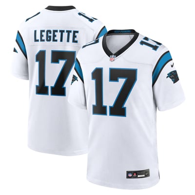 Xavier Legette Carolina Panthers Nike Game Jersey -  White