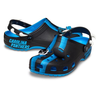  Carolina Panthers Crocs Unisex  Classic Clog
