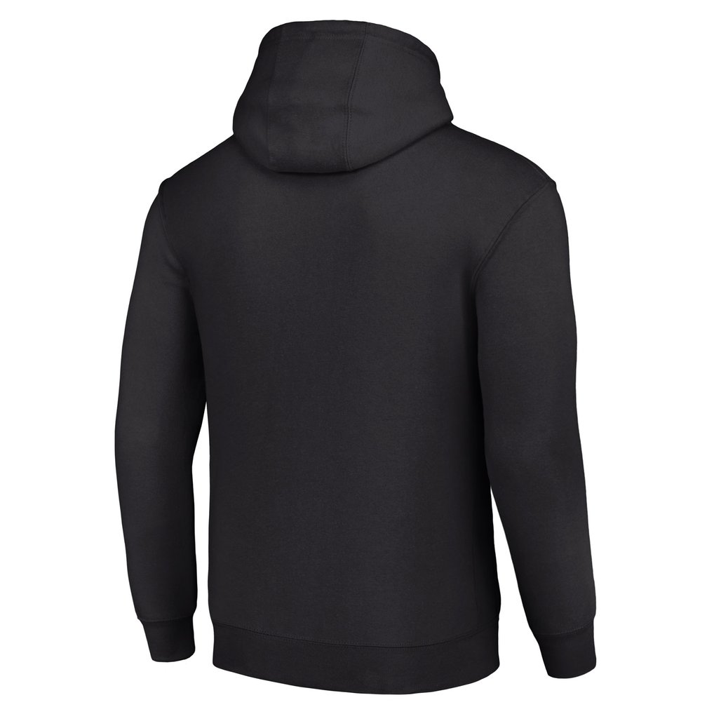 Carolina Panthers Starter Unisex Half Helmet Logo Pullover Hoodie - Black