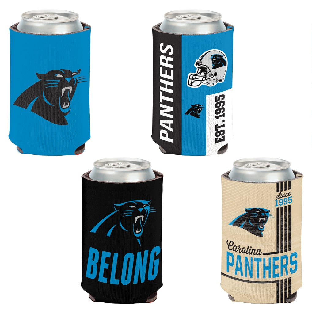 Carolina Panthers WinCraft 4-Pack 12oz. Can Cooler Set