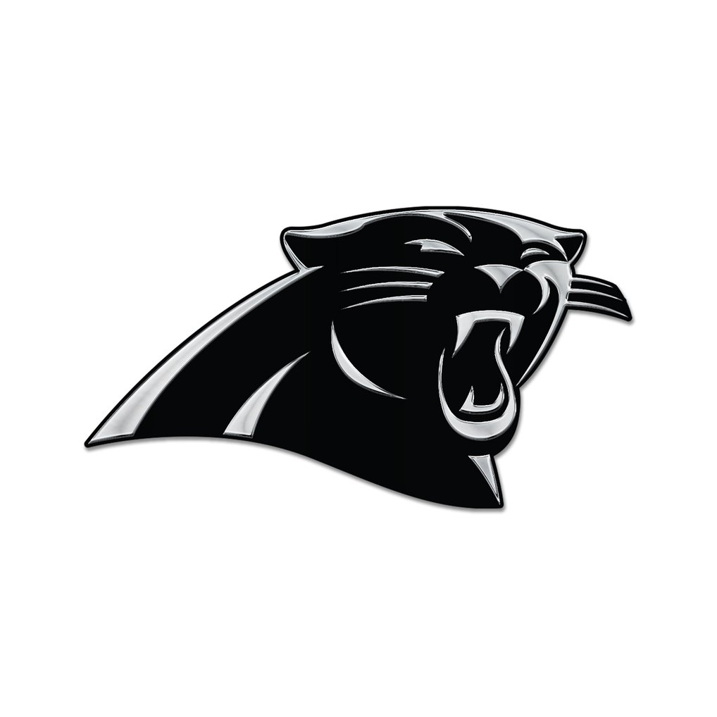 Carolina Panthers WinCraft Chrome Auto Emblem