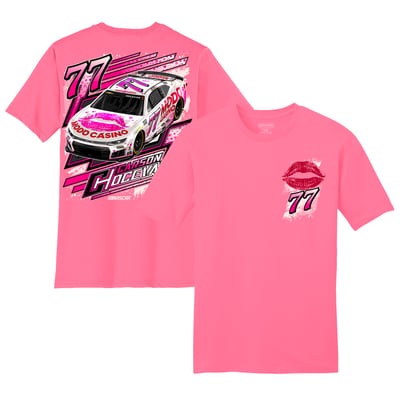 Carson Hocevar Classic Ink Modo Casino Car T-Shirt - Pink