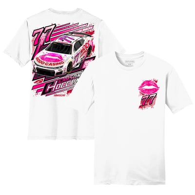 Carson Hocevar Classic Ink Modo Casino Car T-Shirt - White