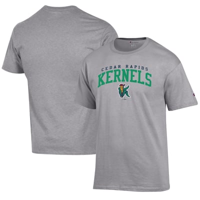 Cedar Rapids Kernels Champion Jersey T-Shirt - Gray