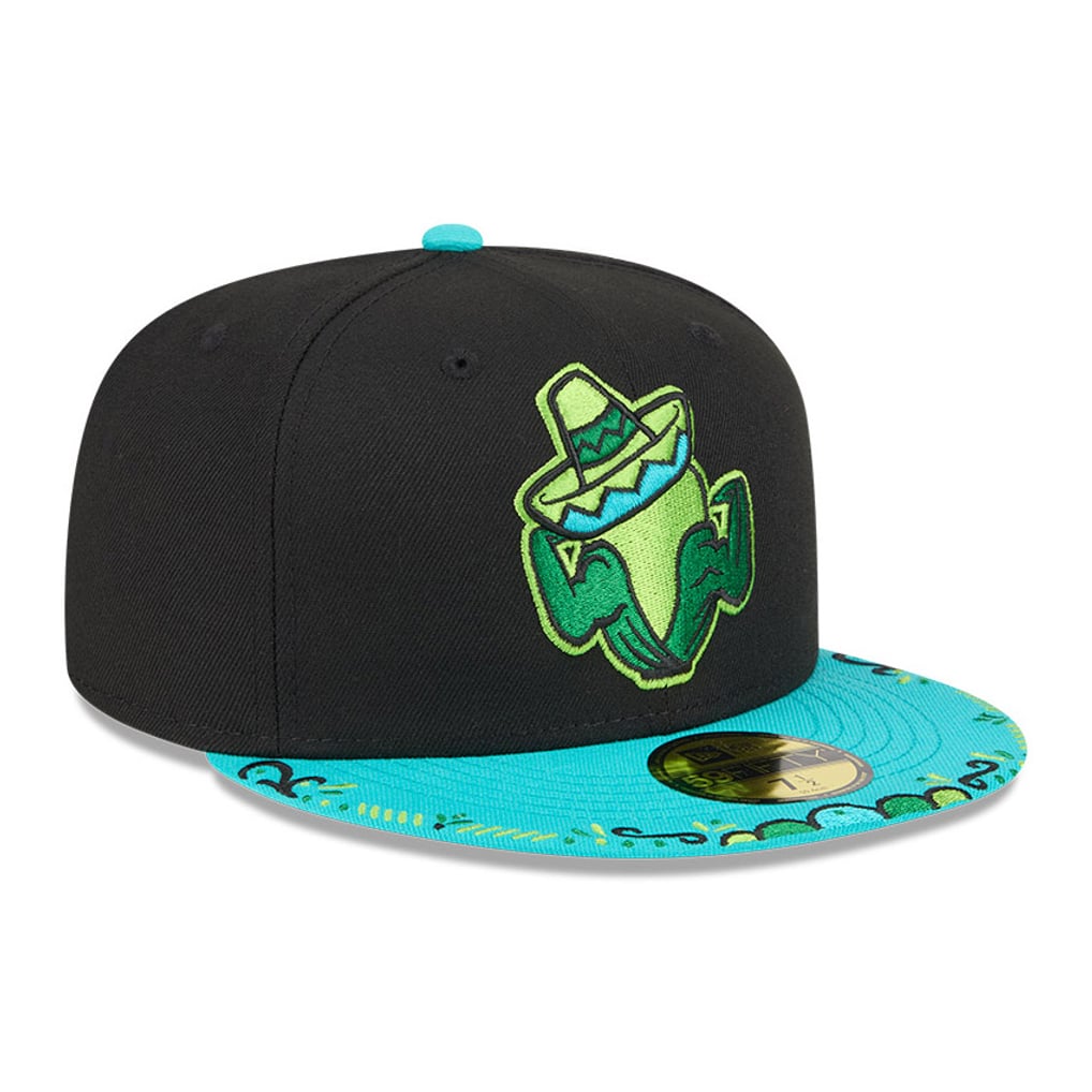  Cedar Rapids Kernels New Era 2026 Copa De La Diversion 59FIFTY Fitted Hat - Black/Light Blue