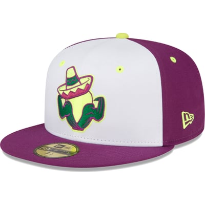 Cedar Rapids Kernels New Era Copa De La Diversion 59FIFTY Fitted Hat - White