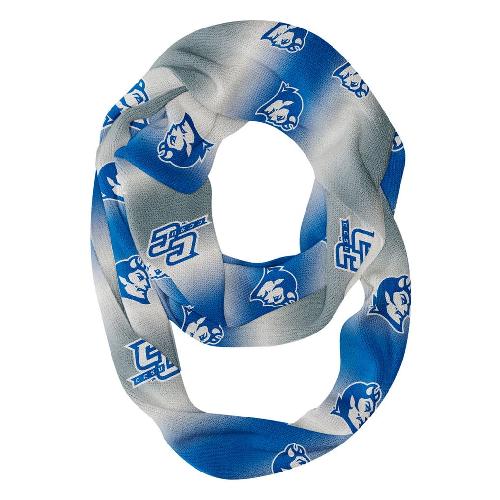  Central Connecticut State Blue Devils Vive La Fete Two-Piece Infinity Scarves Set