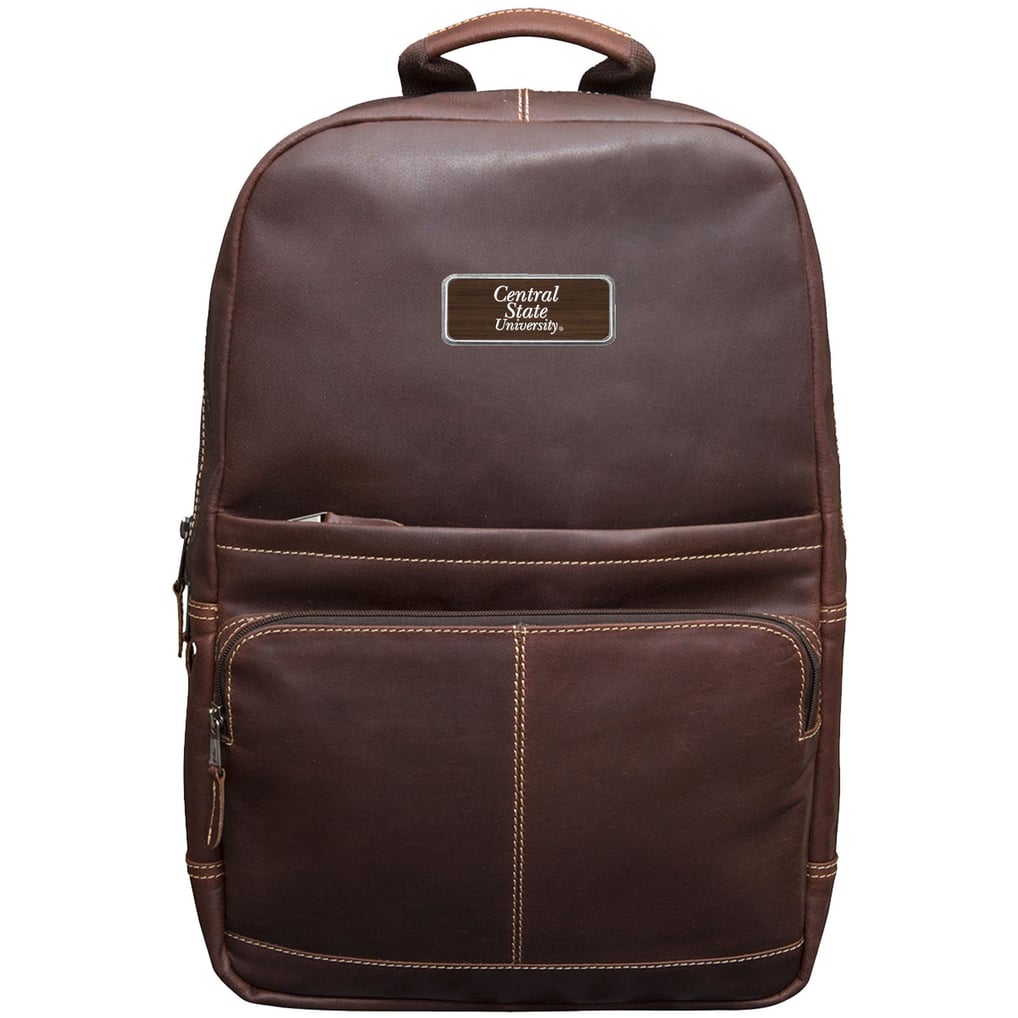 Central State Marauders Logo Plate Kannah Canyon Backpack - Brown