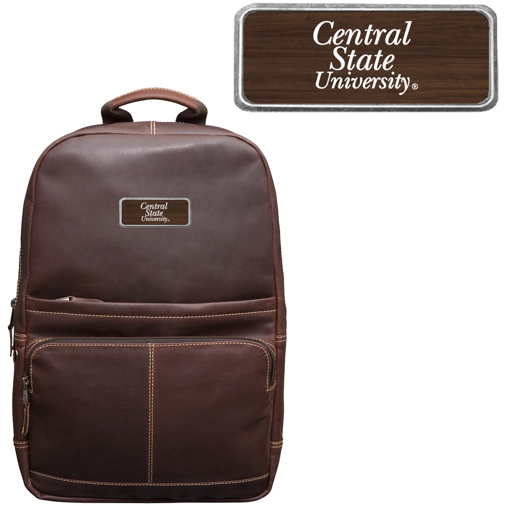Central State Marauders Logo Plate Kannah Canyon Backpack - Brown